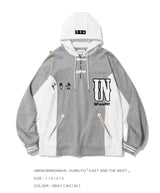 U.N イーストアンドザウェストパーカー/U.N EAST AND THE WEST H130 _ GREY