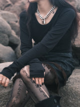 no.94ネックレス / no.94 necklace silver boa aiki YUGYEOM hyorin pick