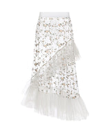 シースルーフラワースカート / see-through flower skirt (4506560757878)