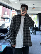 ジャックチェックオーバーシャツ