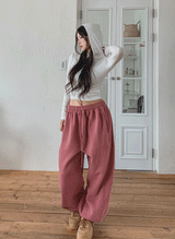 コネクト起毛バルーンジョガーパンツ