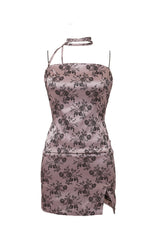 フローラルツーピース-トップス/FLORAL TWO PIECE-TOP[pink]
