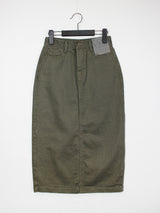 リーフ コットン ロングスカート / no.6181 Leaf Cotton Long Skirt (3color)