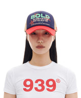 BOLD TRUCKER MESH CAP (NAVY)