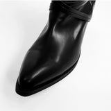 Cherot Ribbon Long Boots