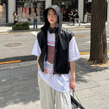 フードクロップレザーベスト (2 color)