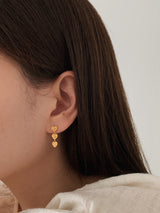 [925silver] メロディーハートピアス / [925silver] Melody heart earrings