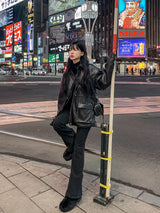 バロン起毛ブーツカットパンツ