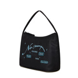 チェリーサテンホットフィックスミニハンドバッグ / CHERRY SATIN HOTFIX MINI HANDBAG [BLACK]