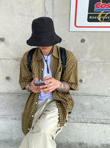ストリングワイヤーバケットハット