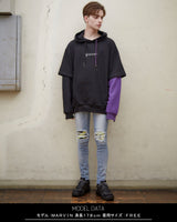 ボタンスリーブフーディー/ BUTTON SLEEVE HOODIE (4578389819510)