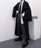 ボタン スリット トレンチコート / SK S/S Button slit trench coat (2 colors)