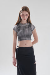 ビンテージクロップド半袖Tシャツ / VINTAGE CROPPED T-SHIRT