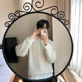 ハチボタンカラーニットウェア / LMN Hachi Button Collar Knitwear (7 colors)