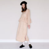 フランス スカート/Frances skirt (ivory) (6647235117174)