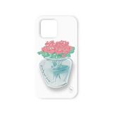 [セット] ブーケシリーズ：ローズフォンケース + スマホグリップ / [SET] Bouquet series : Rose phone case + grip tok