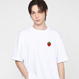 スモールストロベリーロゴ半袖Tシャツ / Small Strawberry Logo Short Sleeve Tee