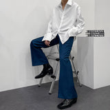 ラインブーツカットスラックス/[Unisex] Line Bootcut Slacks (2 colors)