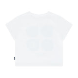 スカルバンドクロップTシャツ / SKULL BAND CROP T-SHIRTS - WHITE