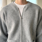 LMN Leo Two Way Drop Round Knit Cardigan (4 colors)
