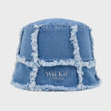 Vintage denim bucket hat
