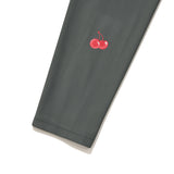スモールチェリーウォーターレギンス / SMALL CHERRY WATER LEGGINGS [CHARCOAL]