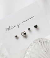 メルティングハートピアス / [4 set] Melting Heart Piercing Set