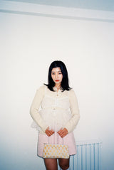 SHASHA TULLE BUSTIER TOP _WHITE