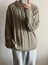 Landis twist knit