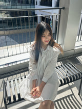 Sailor Wide Collar Dress
