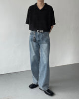 TC443カーウォレットワイドデニム / TC443 Card Wallet Wide Denim (4 colors)