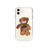 アドラブルテディジェリースマホケース/Adorable teddy jelly case