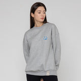 [UNISEX] SKYクラウドドローイングスマイルスウェットシャツ