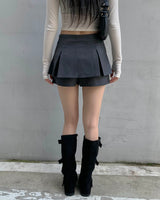 Pleated pants skirt