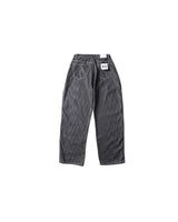 ダブルフェイスドボタンデニムパンツ/double faced button denim