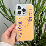 マイカラーケース / My Color Case (Yellow Jelly Hard)