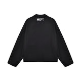 [UNISEX] Satin-Trimmed Padded Racing Jacket (Black)