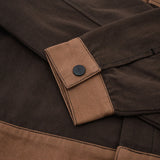 2 TONE PATCHWORK JACKET