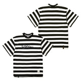ストライプオーバーサイズTシャツ/22 STRIPE OVERSIZED T-SHIRTS BLUE / BLACK