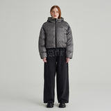 SILVER ATHR SHORT PADED JUMPER