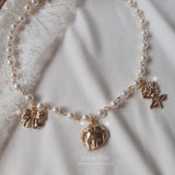 ダーリンビーナスパールチョーカーネックレス / Darling Venus Pearl Choker Necklace