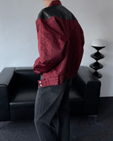 ECT quilting leather biker jacket (3 colors)