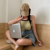 [BELLIDE MADE] 10 colors! Mixed color camisole