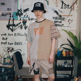 HUK MIX STRIPE T-SHIRT [2 COLOR]