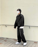 ビーガンレザーポケットジャンパー / Vegan Leather Pocket Jumper