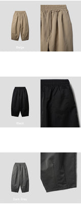ナイロンウォッシャーバルーンパンツ/nylon washer balloon pants 3color