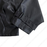 GMレザーバルーンショートジャケット/GM leather balloon short jacket (1 colors)