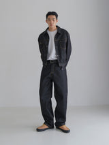 buffett non-fade denim pants 3color