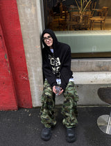 No.9971 CAMO hood zip-up (3color)