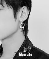 Double Spark Unique Unisex Earrings